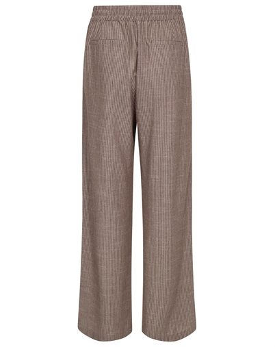 Co' Couture - JihoCC Stripe Bukser - Brown